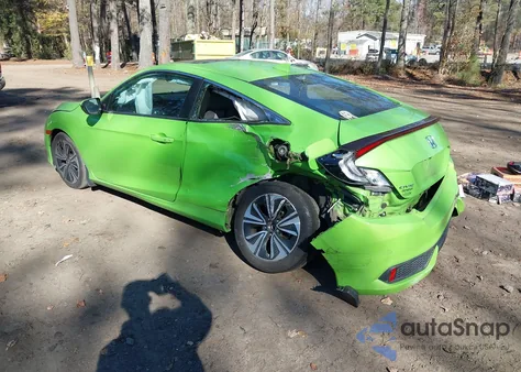 2017 Honda Civic Ex-T из США, поврежденный, VIN 2HGFC3B34HH354087